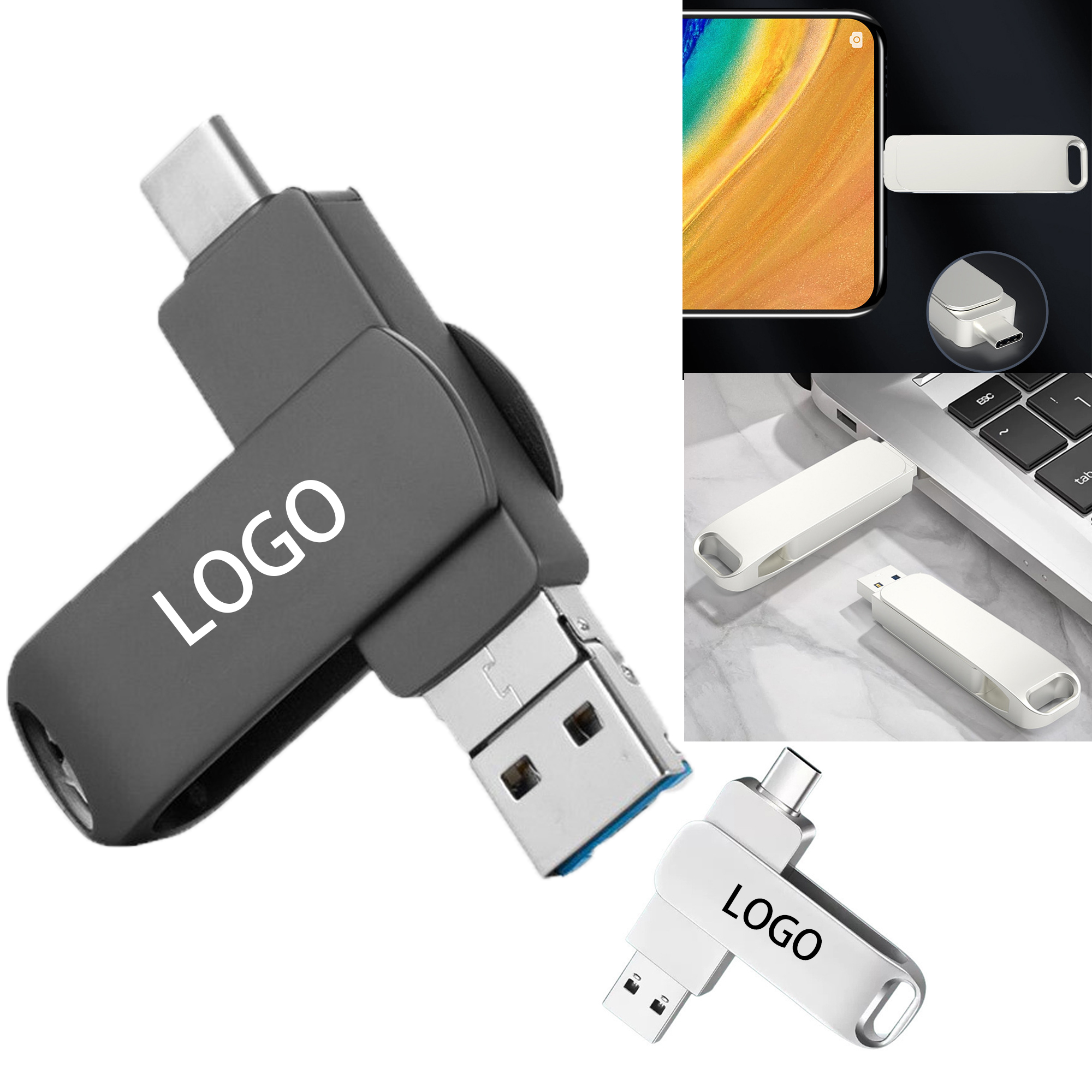 16GB Large Capacity Two-Way U Disk 2
