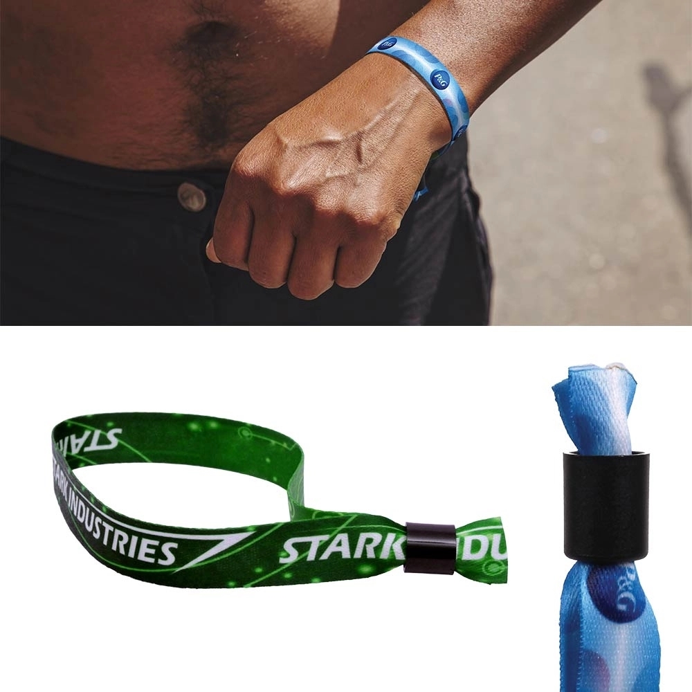 0.6" Wide One Time Use Wrist Band 2