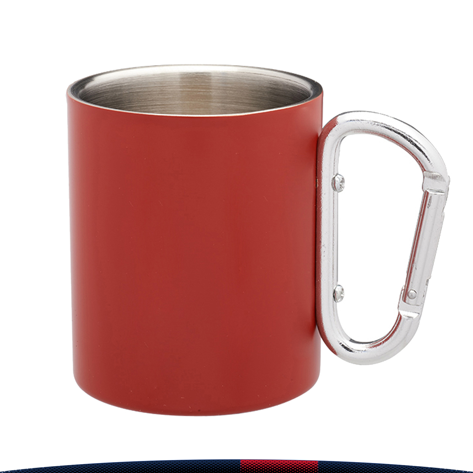 10 oz. Stainless Steel Mugs with Handles 4