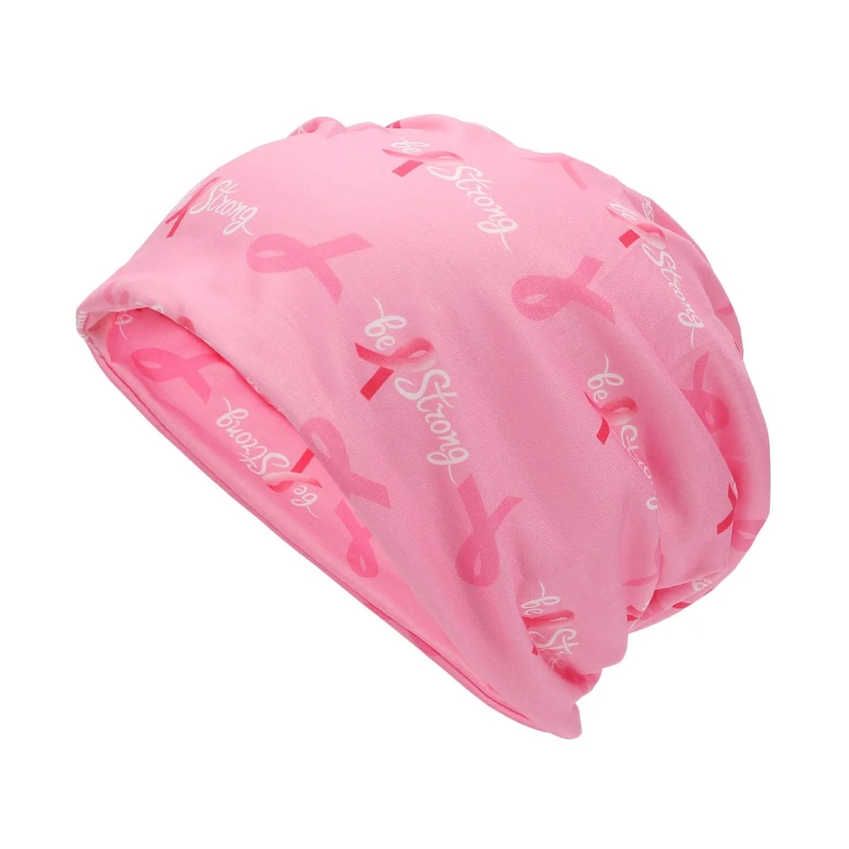 Breast Cancer Slouchy Beanie Hats 10