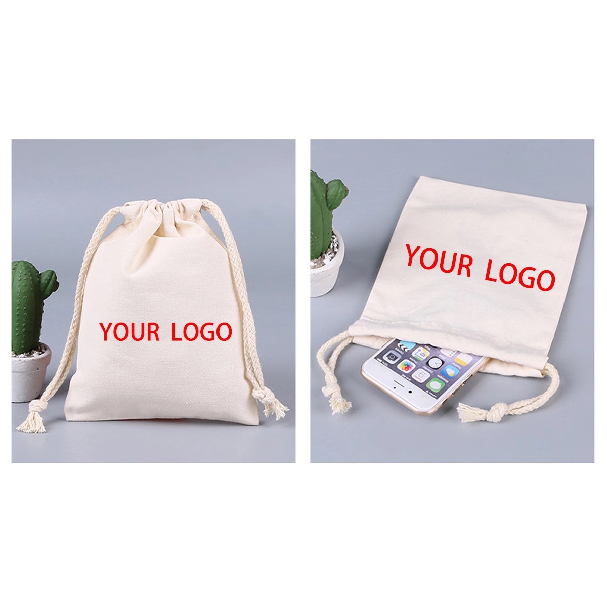 Cotton Drawstring Bags 3