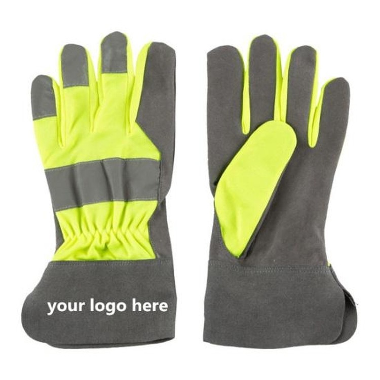 Reflective Safety Gloves (Logo Cuff) 2