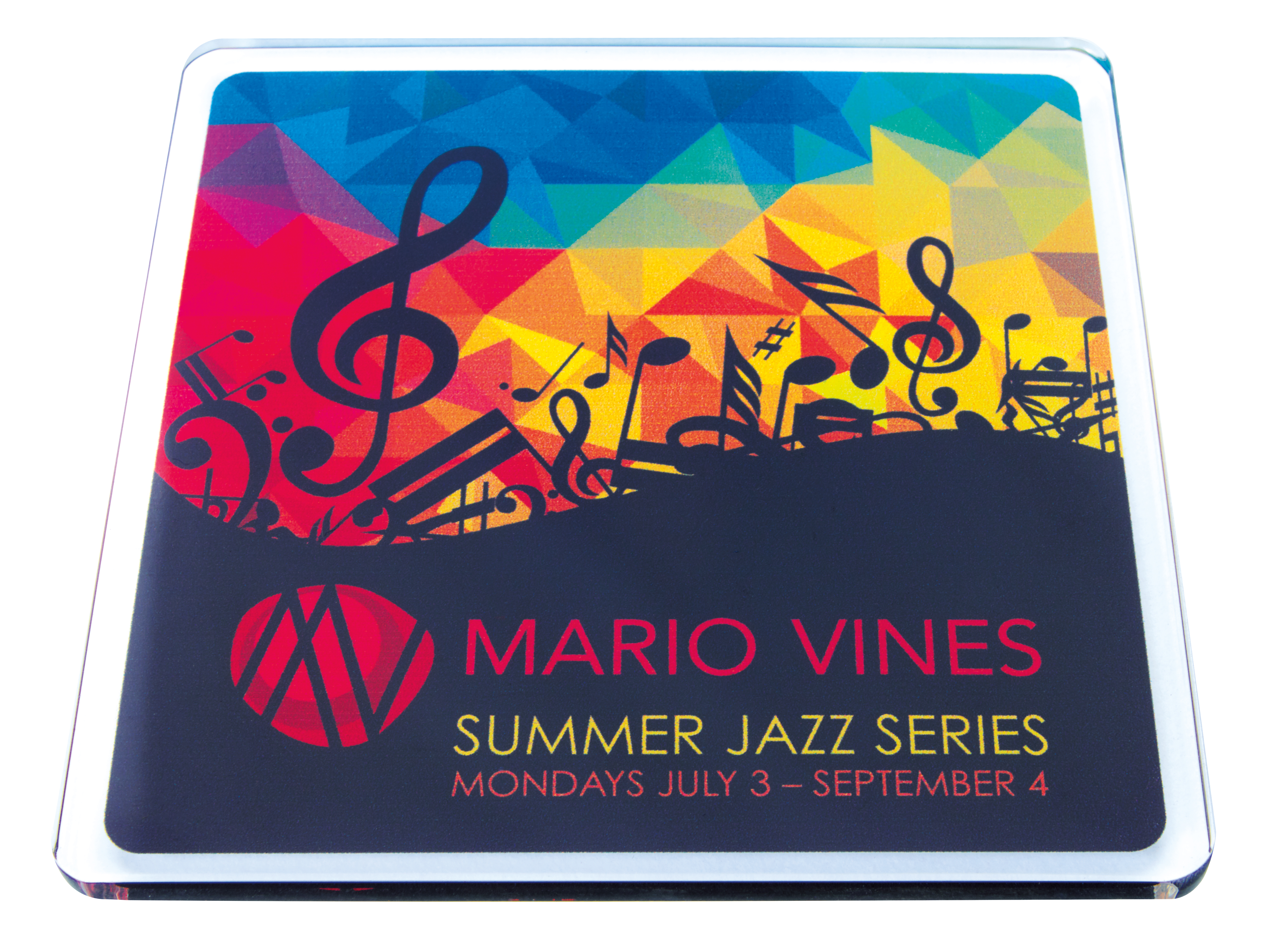 Good Value™ Square Acrylic Coaster 9