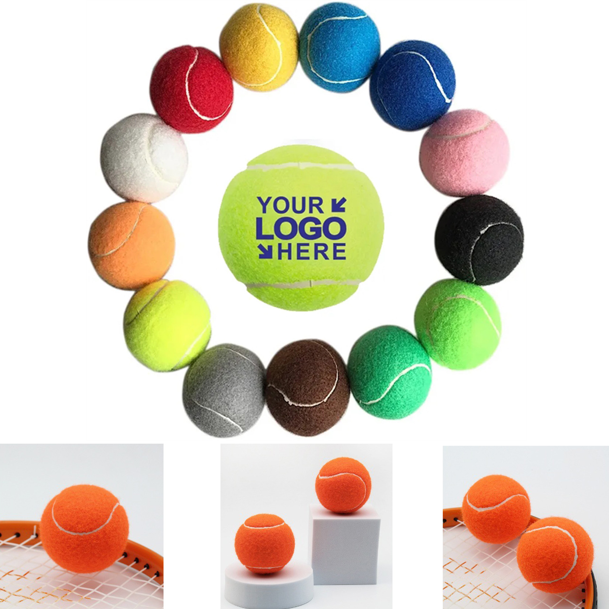 Pet Comfort Chewing Tennis Ball 4