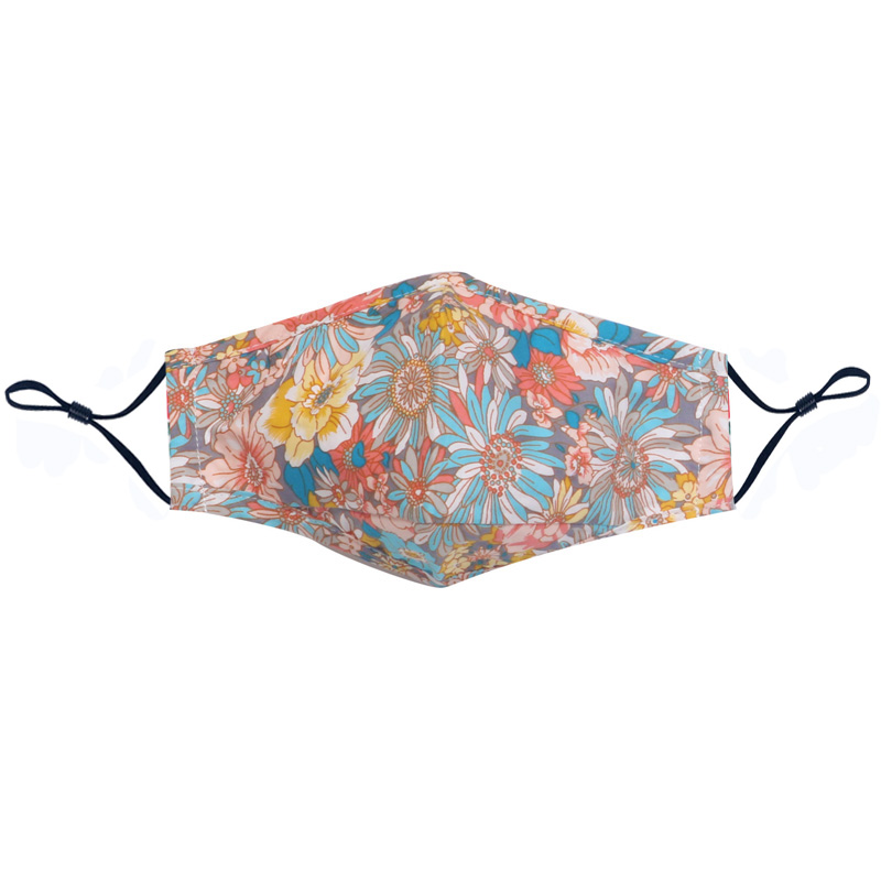 3-Ply Dye-Sublimation Cotton Mask with Adjustable Earloops 1