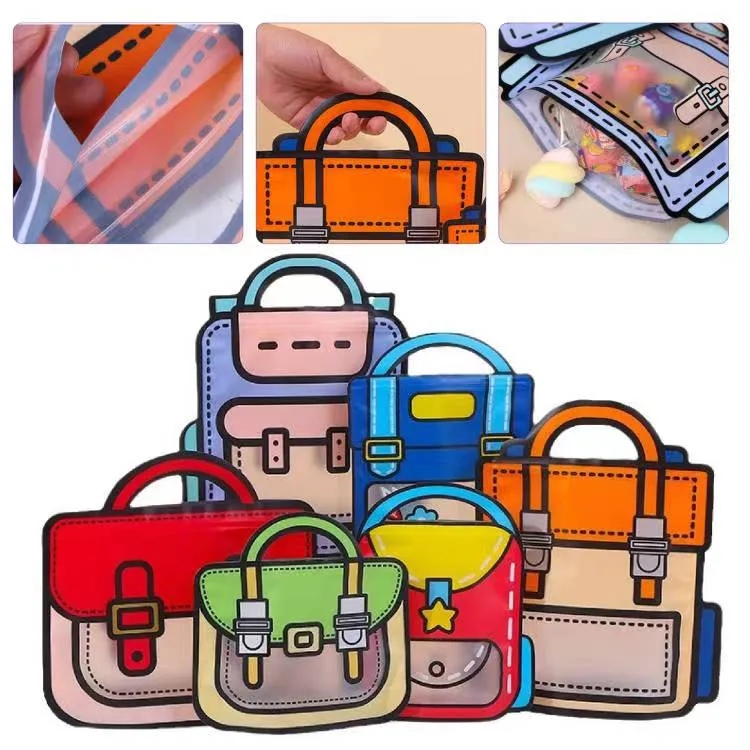 Cute Schoolbag Gift Bag