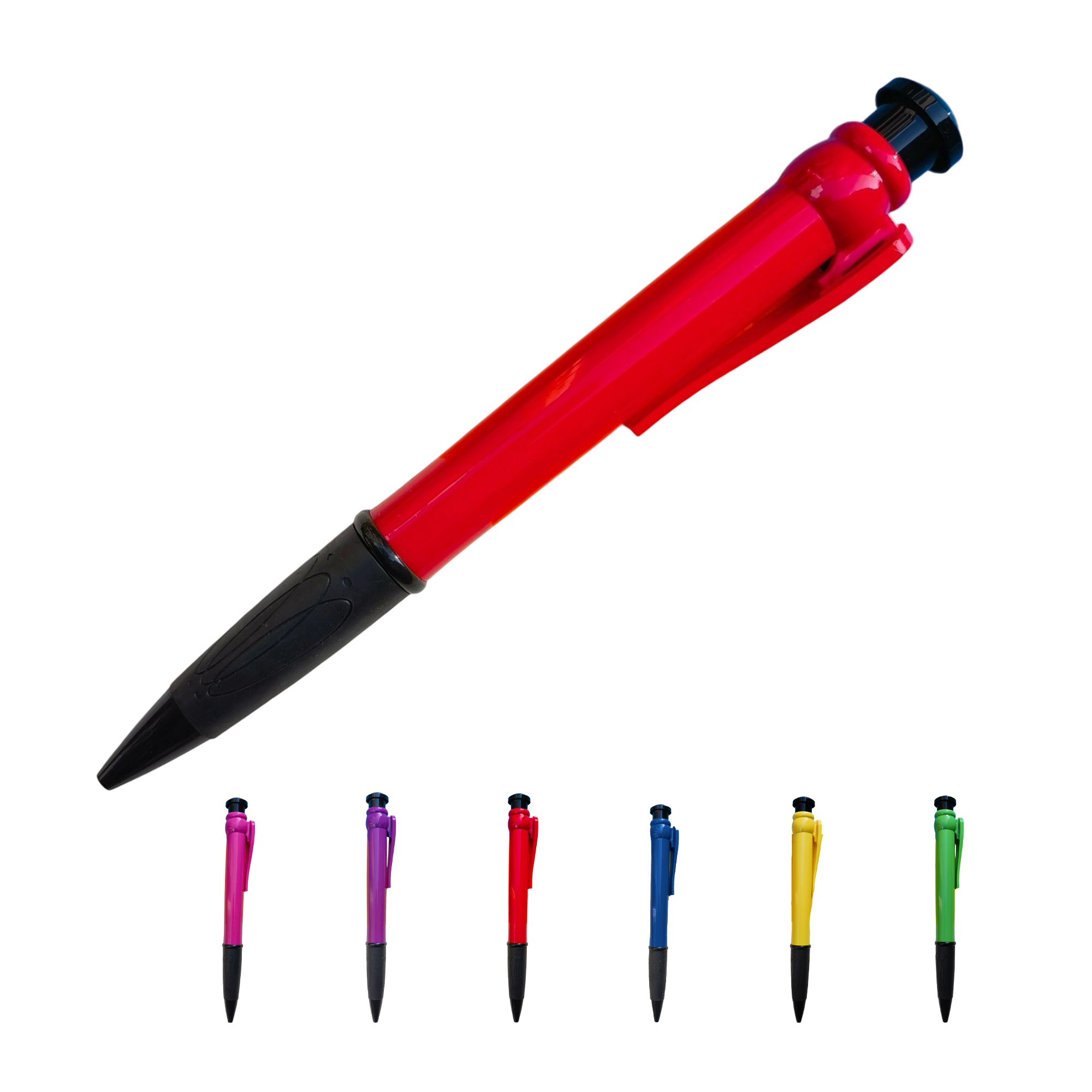 Oversize Plastic Ballpoint Pen 11" Easy Grip 4