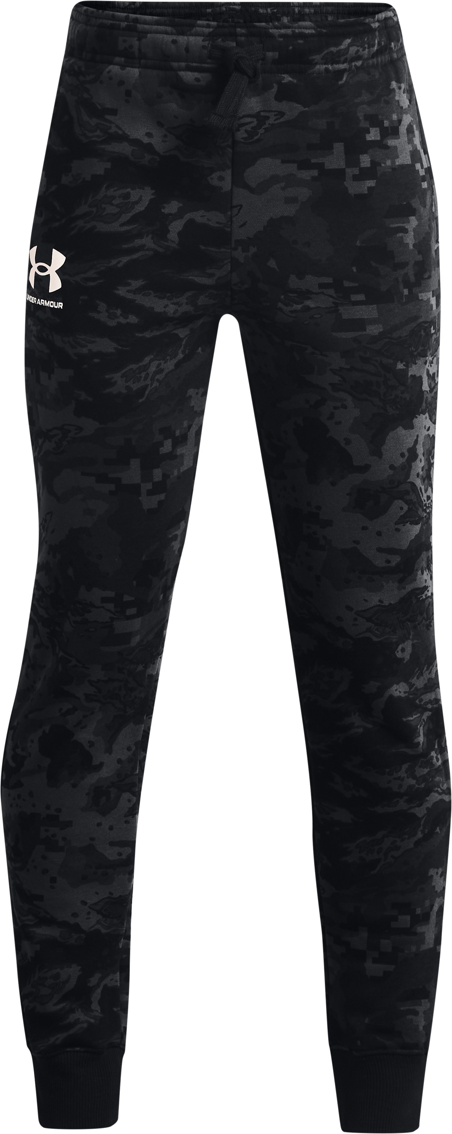 UA Rival Fleece ABC Camo Boys' Joggers 3