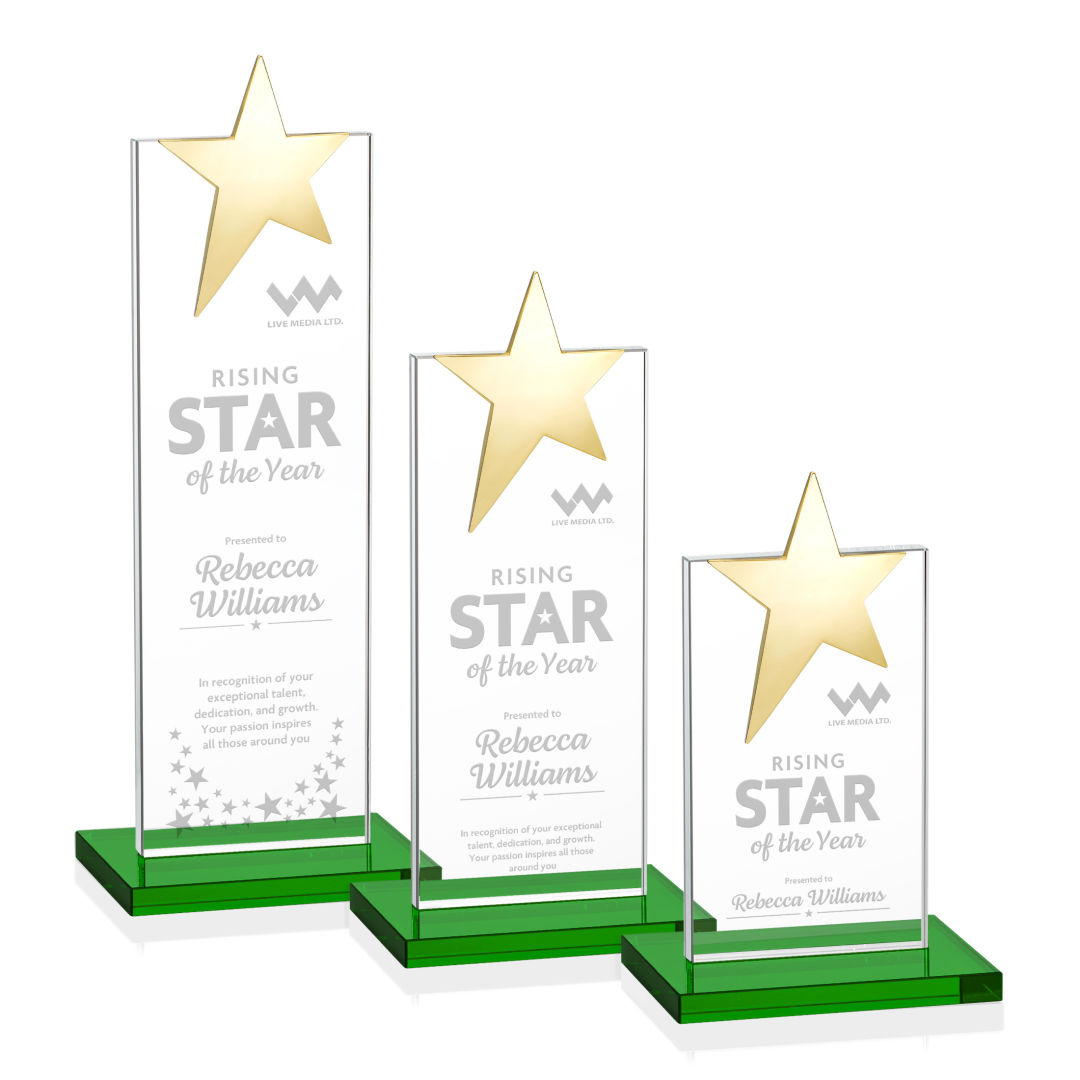 Bryanston Gold Star Award - Green