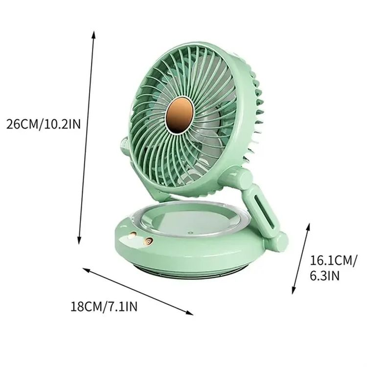 Foldable Desktop USB Fan for Office & Home 3