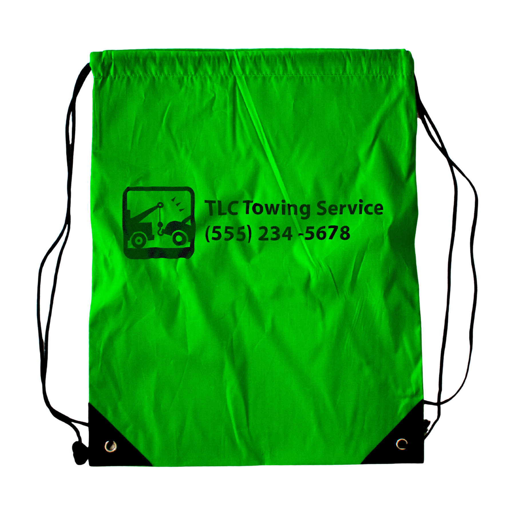 Rush Cinch Drawstring Backpack Domestically Decorated (9"x12") 3
