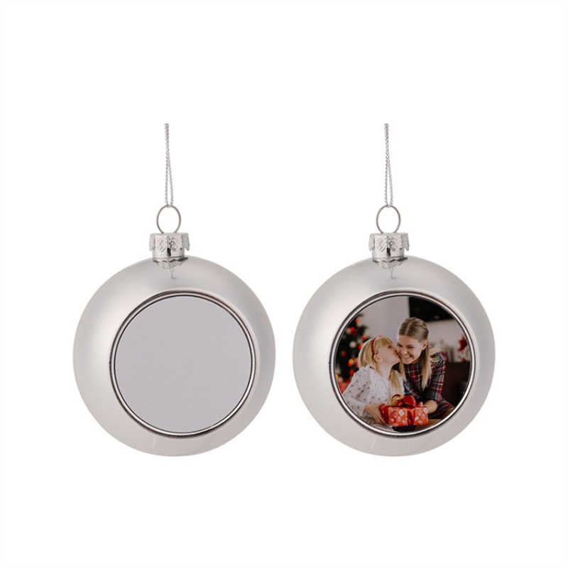 Small Plastic Christmas Ball Ornament 2