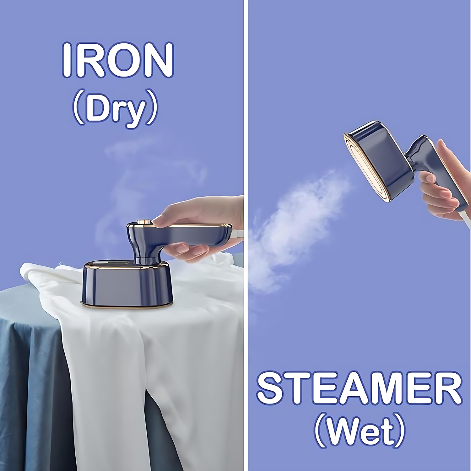 Mini Portable Handheld Steam Iron 8
