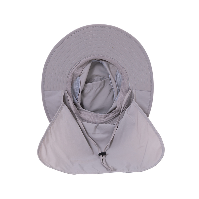 Sun Bucket Hat UV Protection Boonie Cap with Neck Flap 3