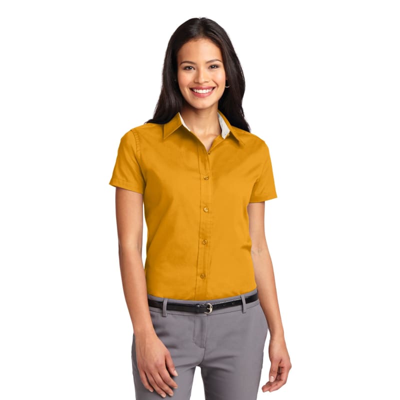 Port Authority Ladies Short Sleeve Easy Care Shirt. 78