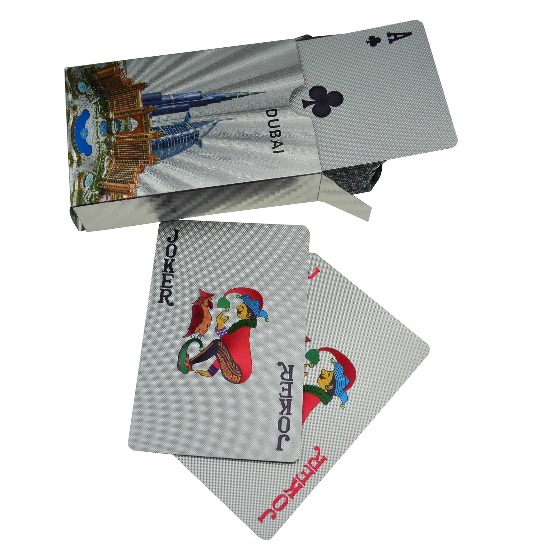 Waterproof Gold/Silver Foil Playing Cards 4