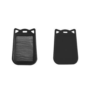 Adorable Paw Shaped PU Leather Card Holder With Lanyard 15