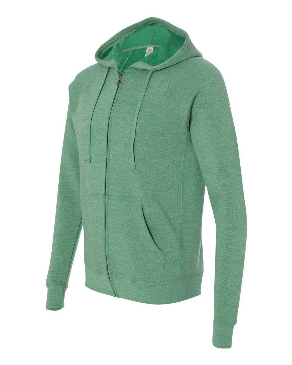 Unisex Special Blend Raglan Full-Zip Hooded Sweatshirt - PRM33SBZ 12