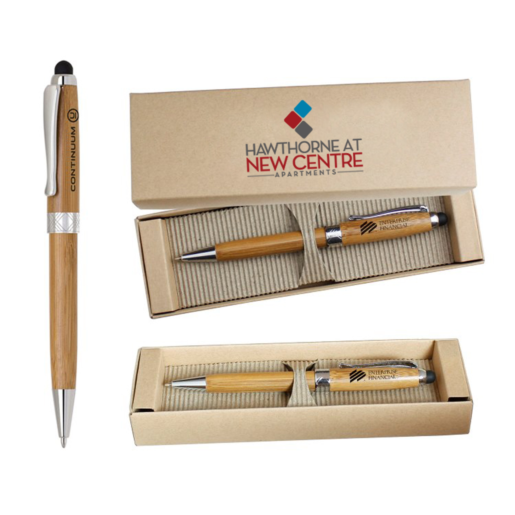 ECO Friendly Stylus Pen with Deluxe Recyclable Paper Box 6
