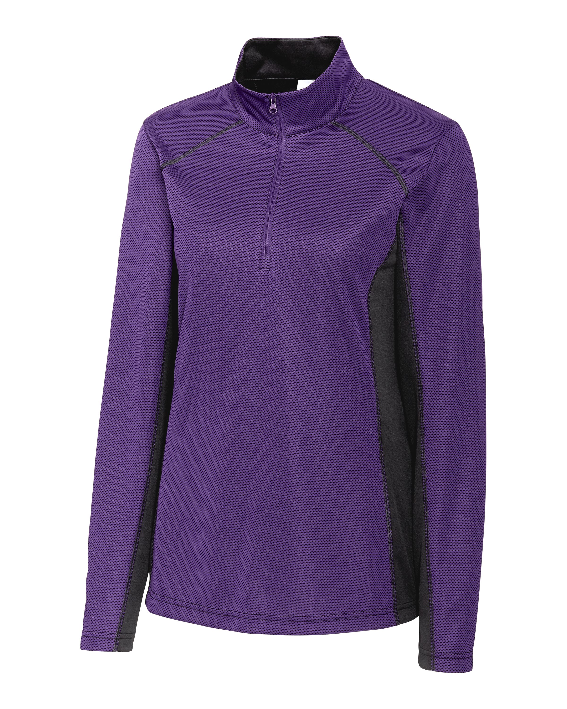 Clique Ice Pique Colorblock Tech Womens Half Zip 23