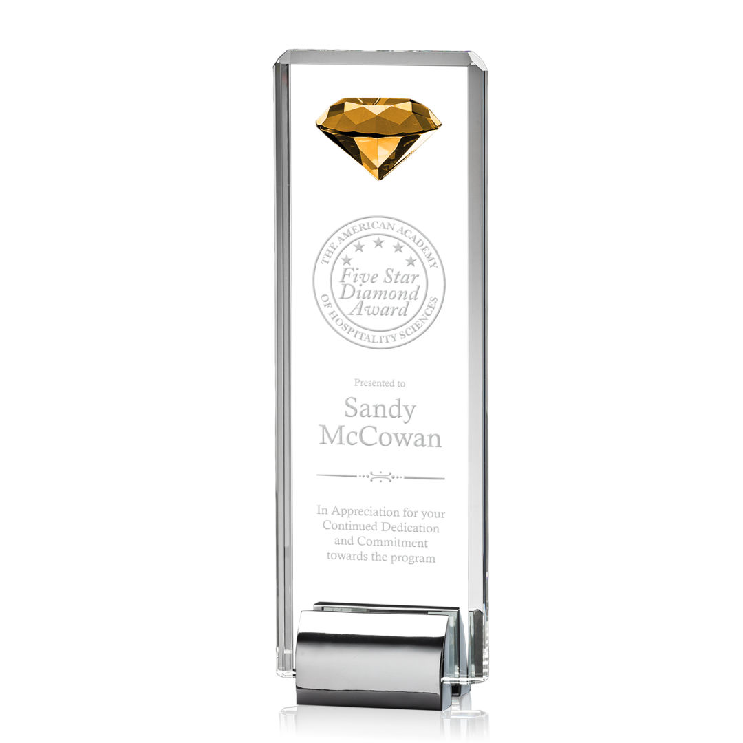 Elmira Gemstone Award - Amber 3