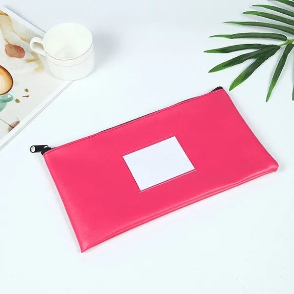Pu Money Bag With zipper 4