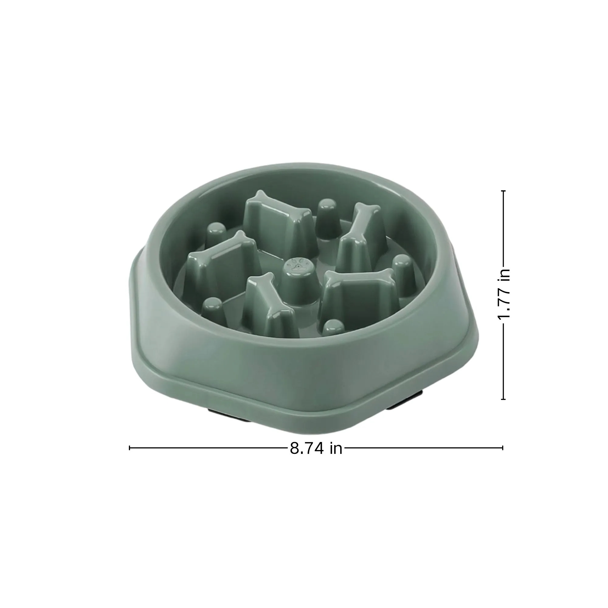 Slow Eating Anti Choking And Anti Slip Dog Bowl 4