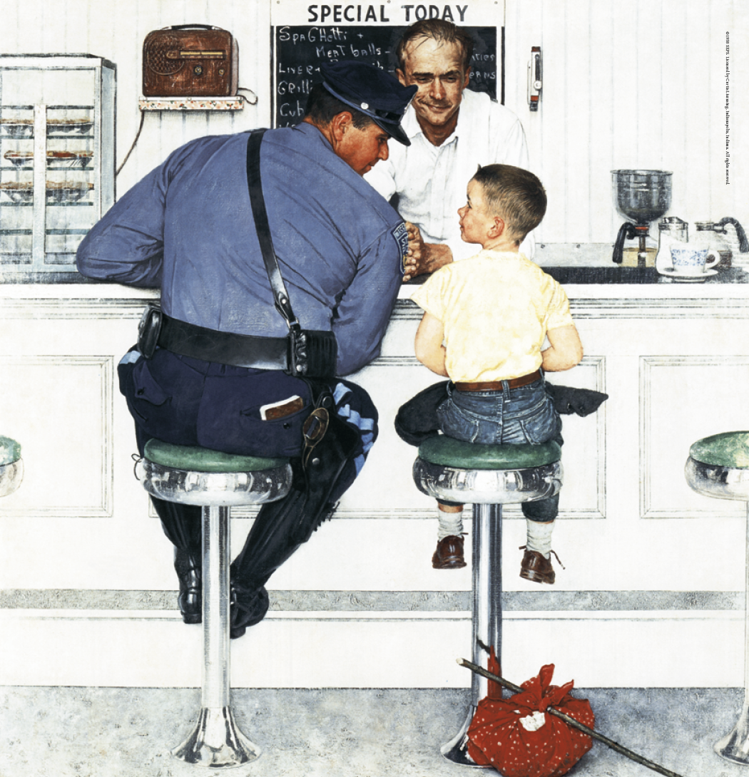 Triumph® Calendars The Saturday Evening Post Illustrations by Norman Rockwell Calendar 30