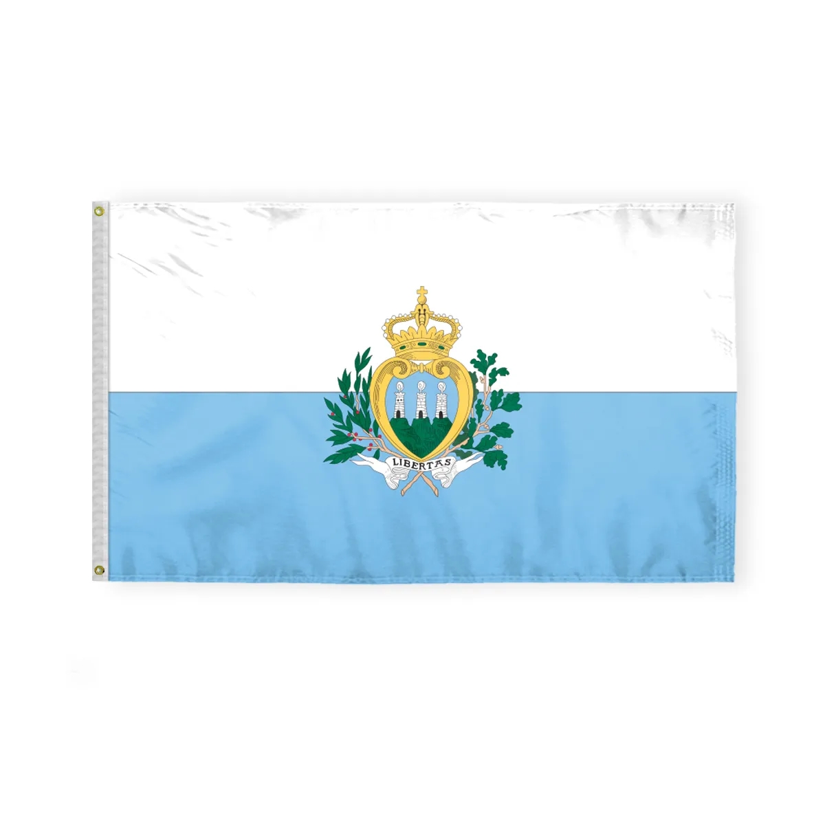World Flag - San Marino With Seal 5