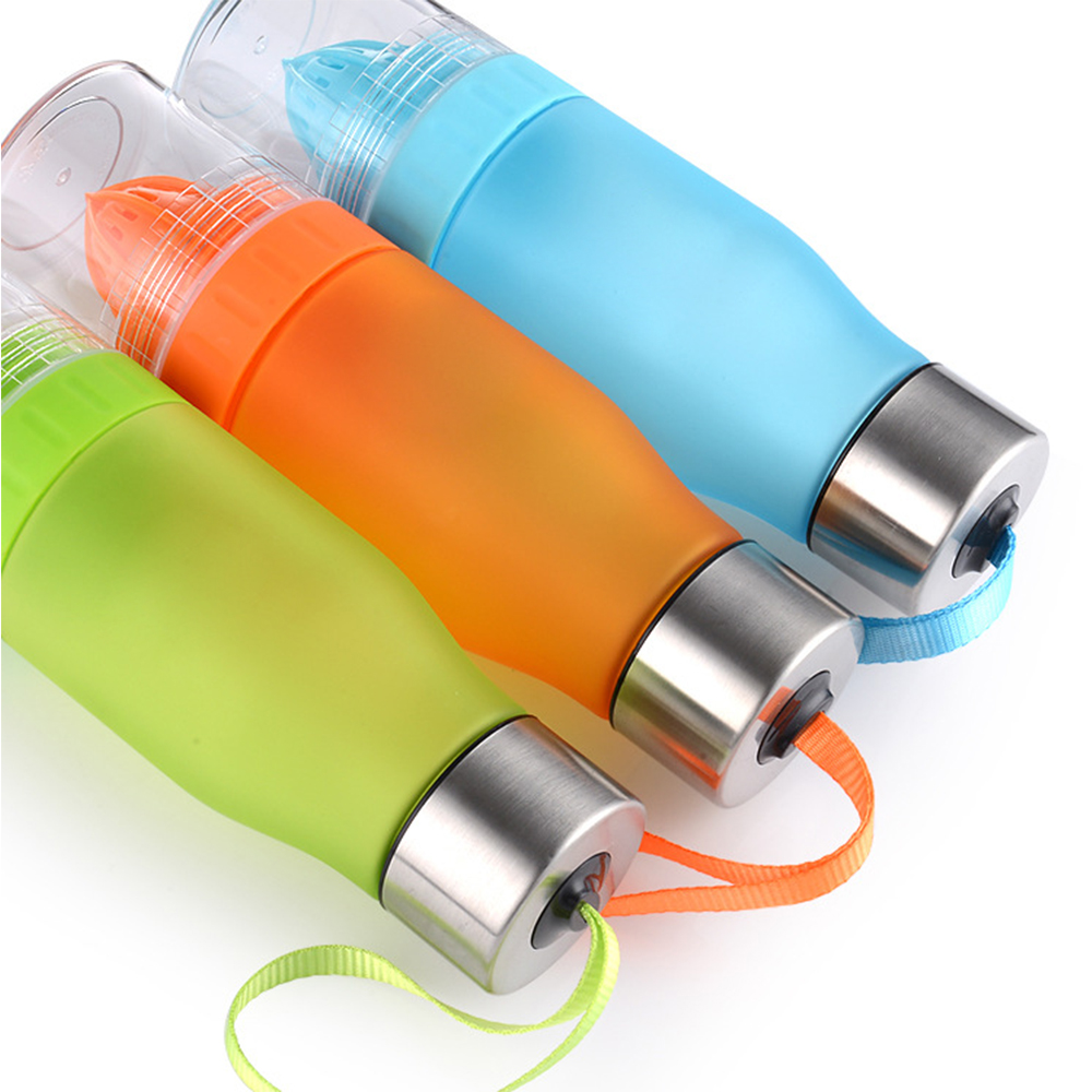 Lemon Fruit Infuser Water Sport Bottles 8