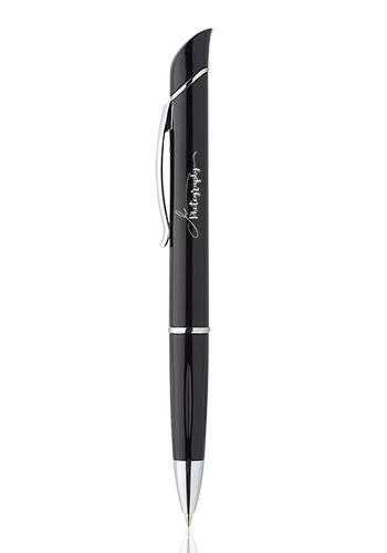Allende Twist Plastic Pens with Highlighter 12