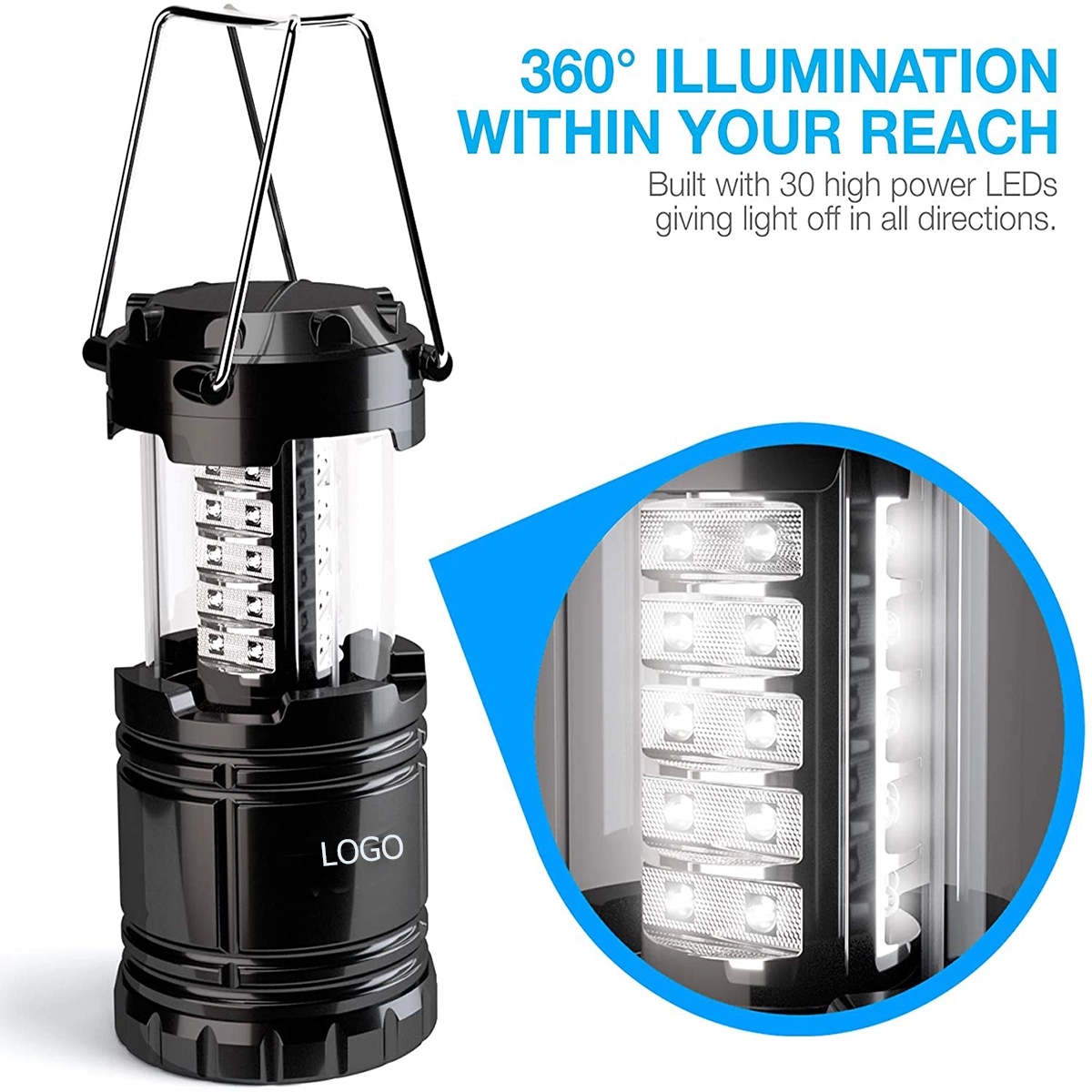 Outdoor Portable LED Camping Lantern 2