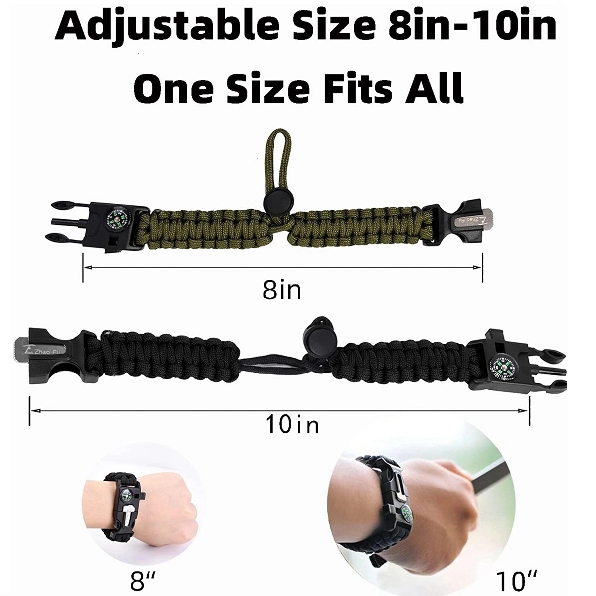 Tactical Survival Bracelet 4