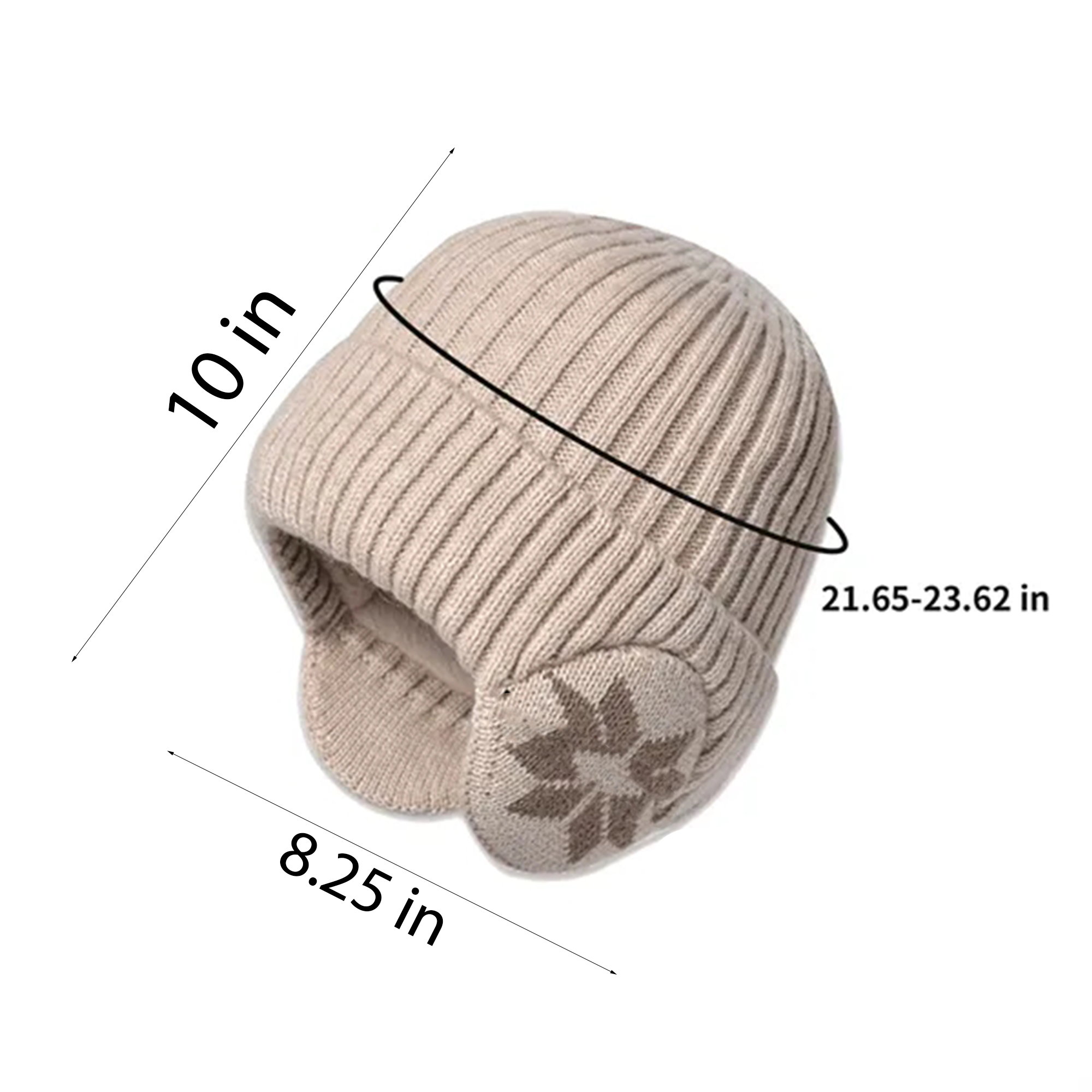 Fleece Lined Ear Flap Beanie 6