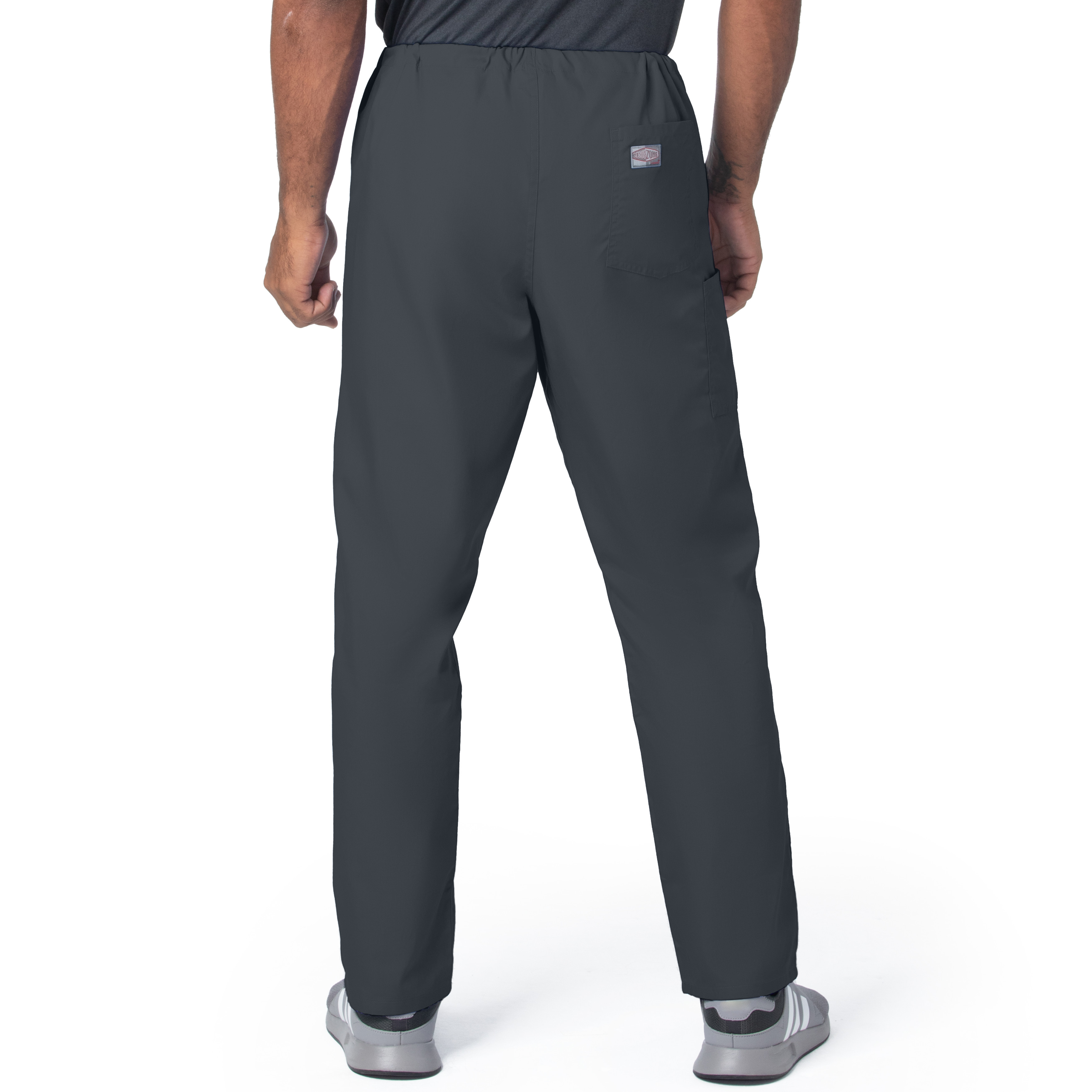 Landau - ScrubZone - Unisex Two-Pocket High Rise Waist Straight Leg Pant 8