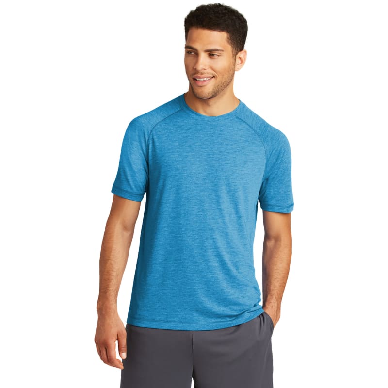 Sport-Tek PosiCharge Tri-Blend Wicking Raglan Tee. 24