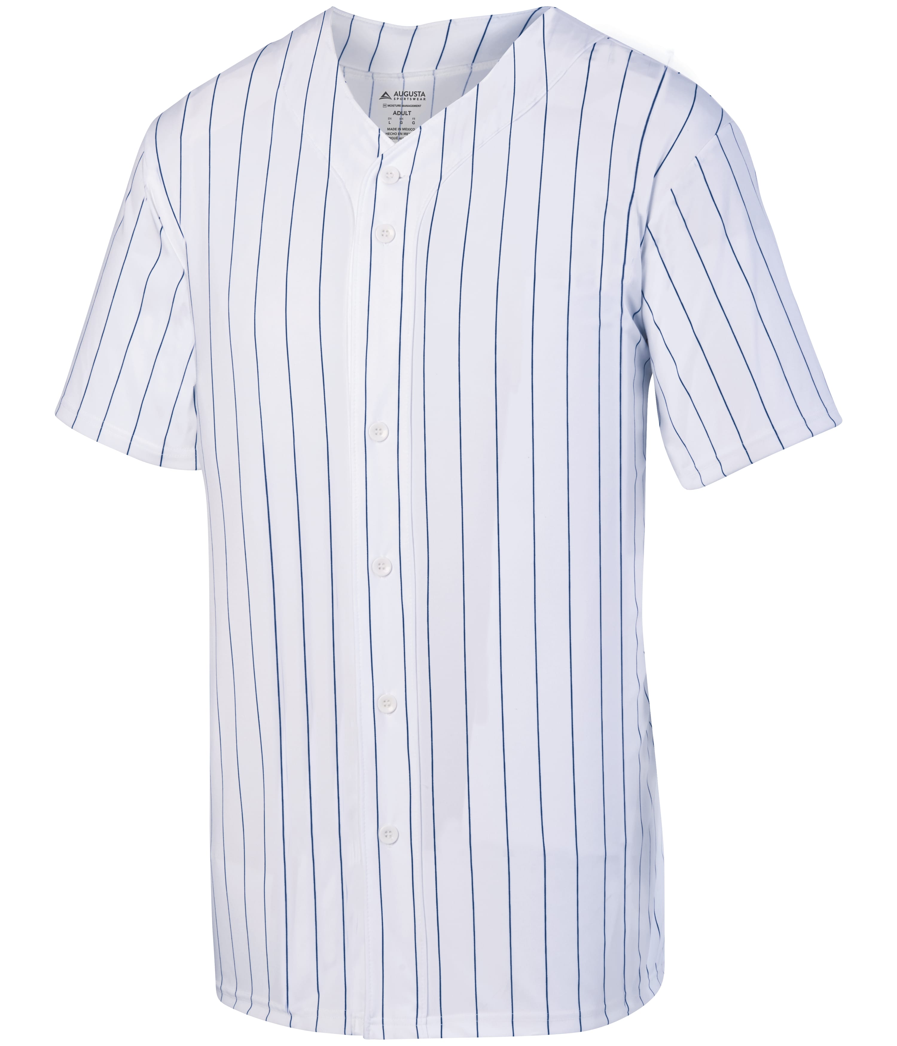 Youth Pinstripe Full-Button Jersey 2