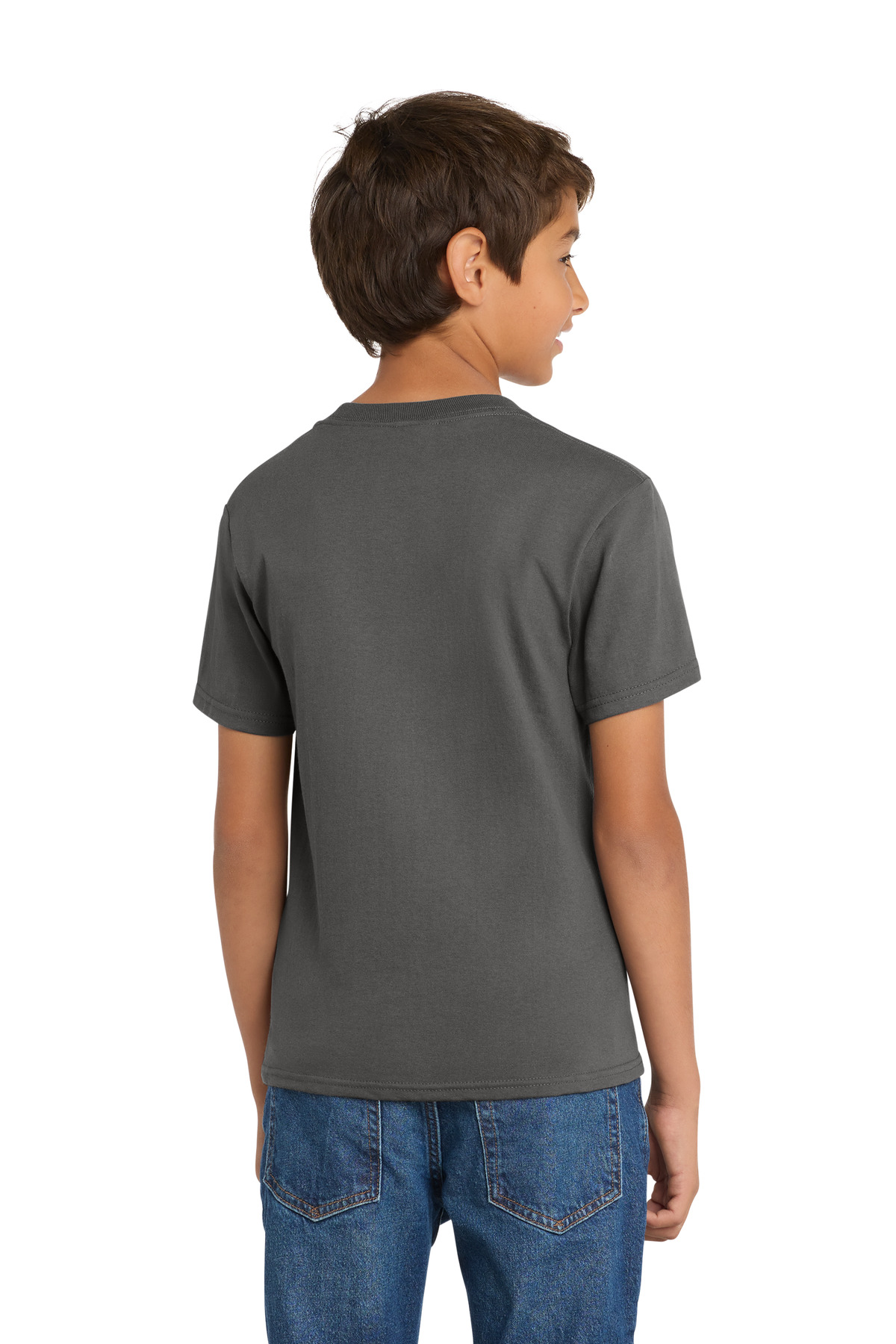 Port & Co Youth Core Cotton Tee. PC54Y 409