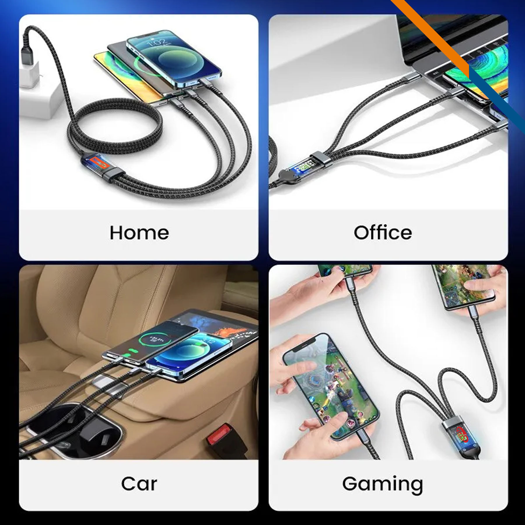 Almon 3in1 Charging Cable 5