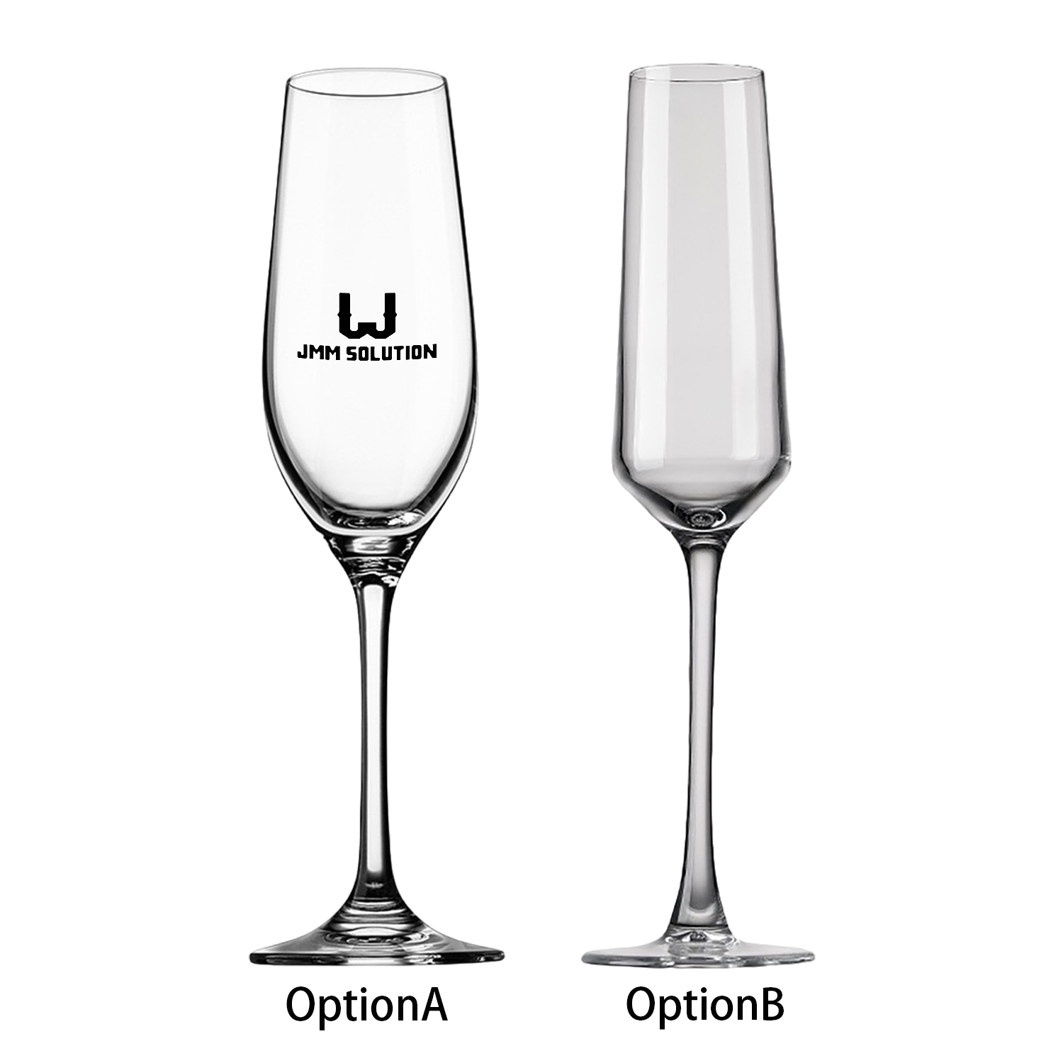 6oz Lead Free Crystal Champagne Flute 11