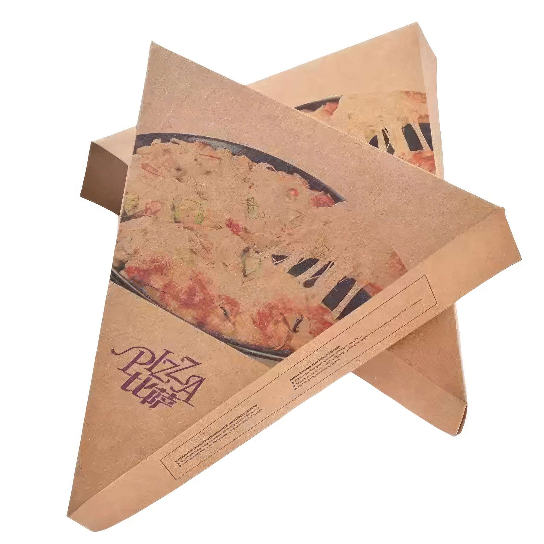 Custom Triangle Pizza Box 2