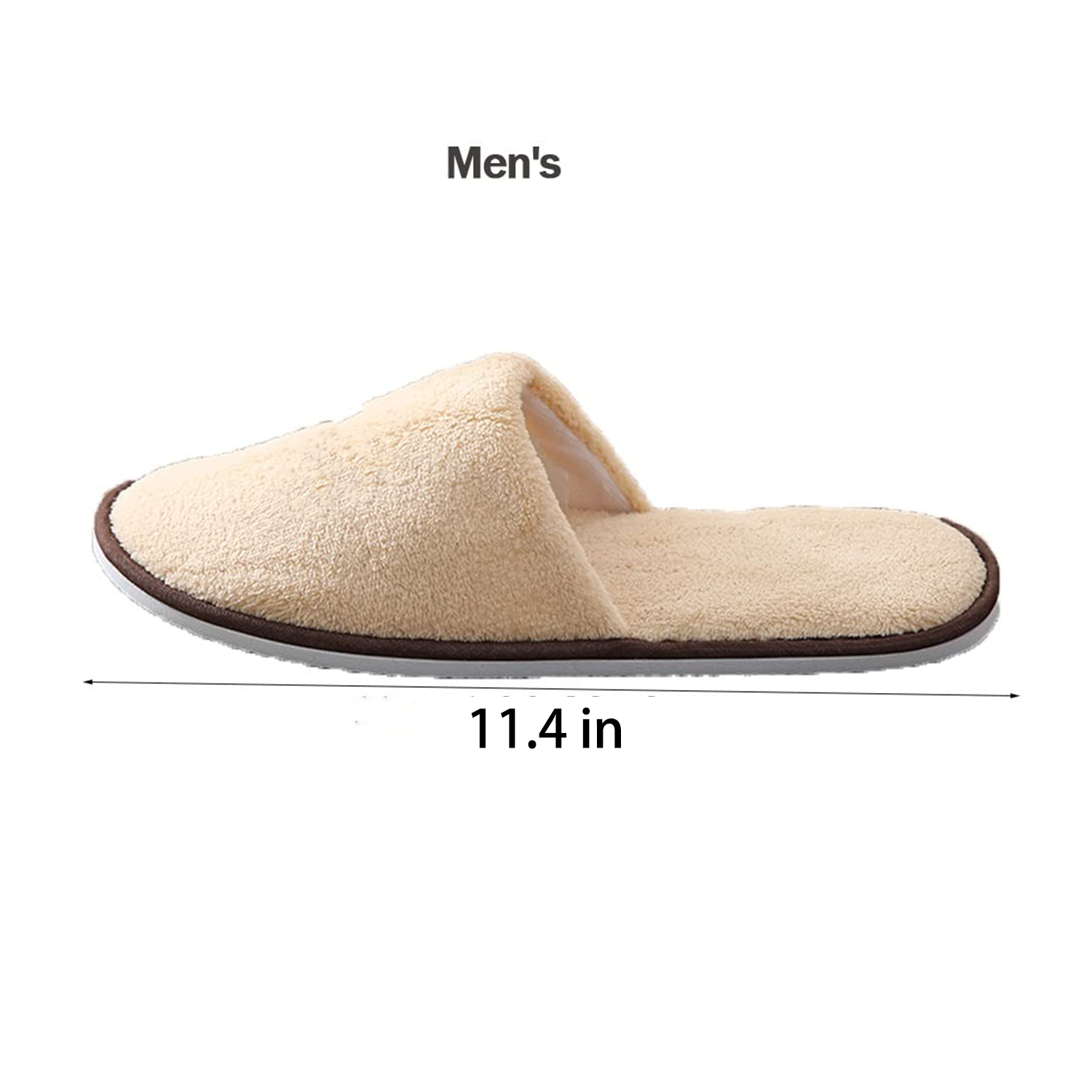 Indoor Thicken Coral Velvet Slippers for Hotel and Home 2