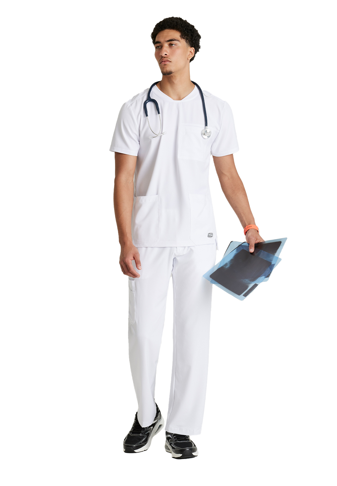 Skechers - Men's Three-Pocket Round Neck Thesis Scrub Top 14