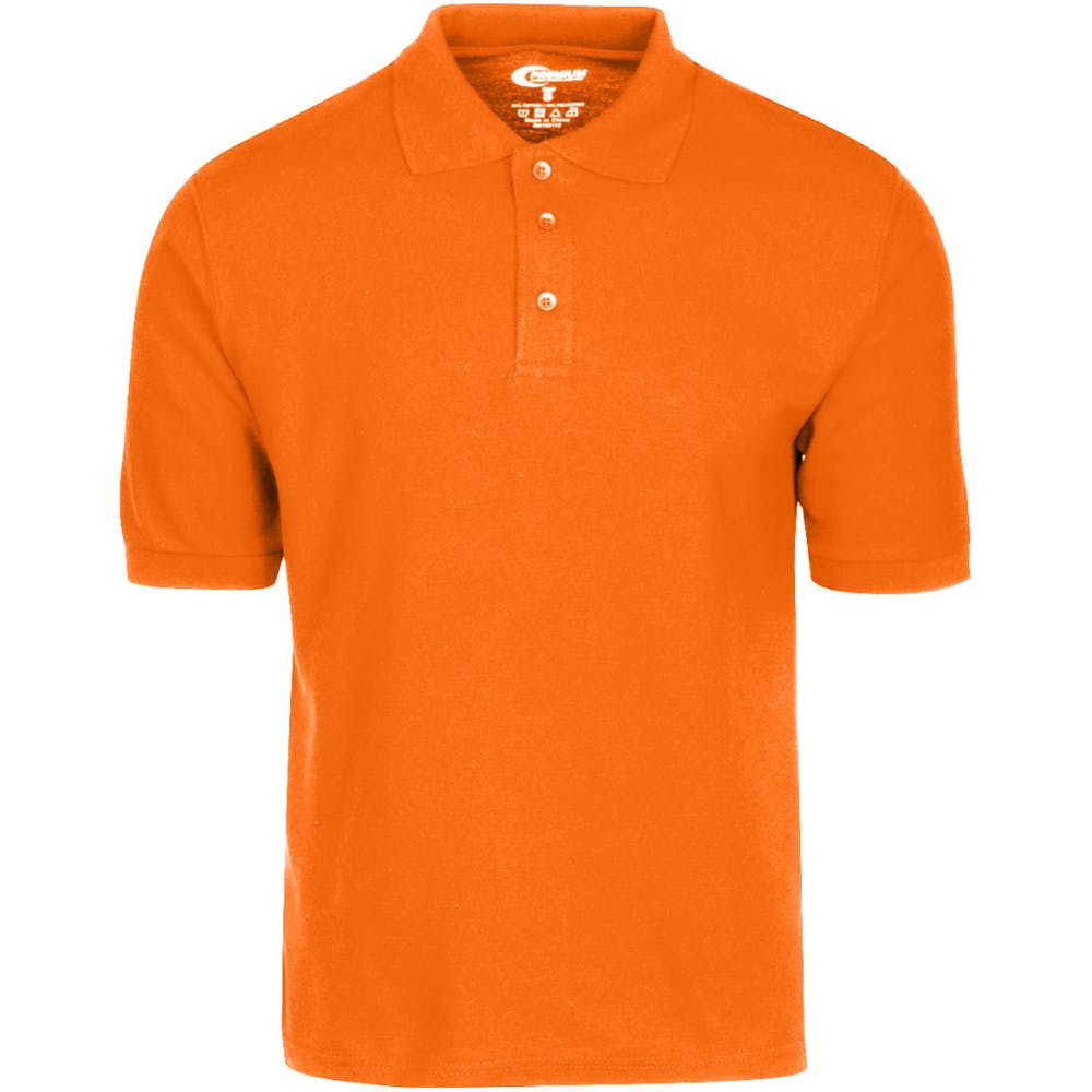 Men's Polo Shirts - Orange Size XL 2