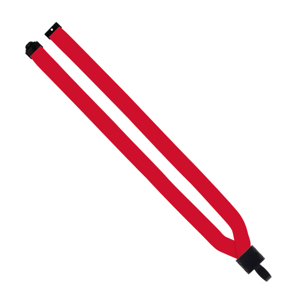 3/4" Polyester Lanyard with Non-Swivel Plastic Hook 176