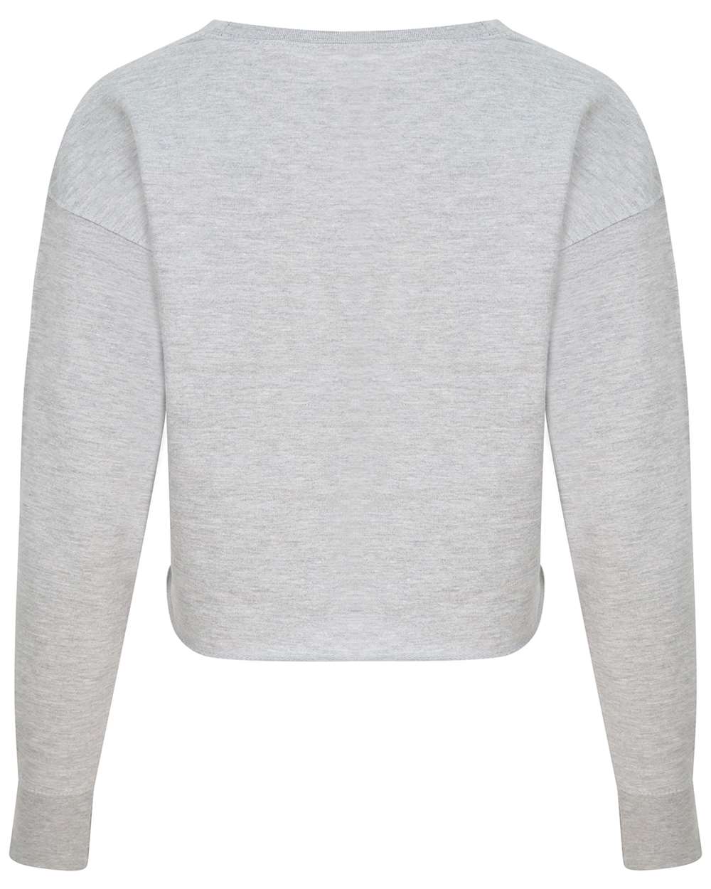 Women's Cropped Crewneck Sweatshirt - JHA035 6