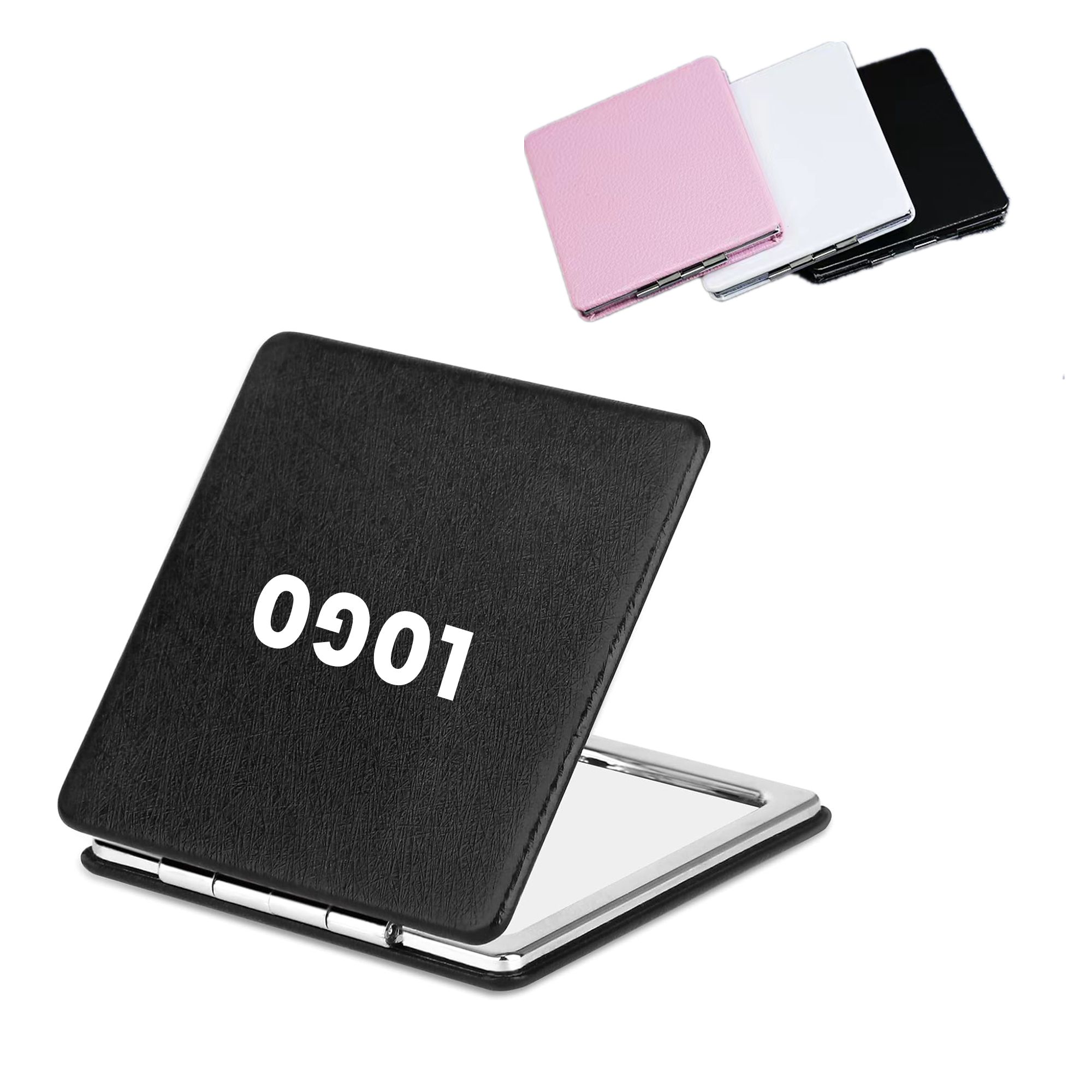 1x/2x Magnifying Square Cosmetic Mirror