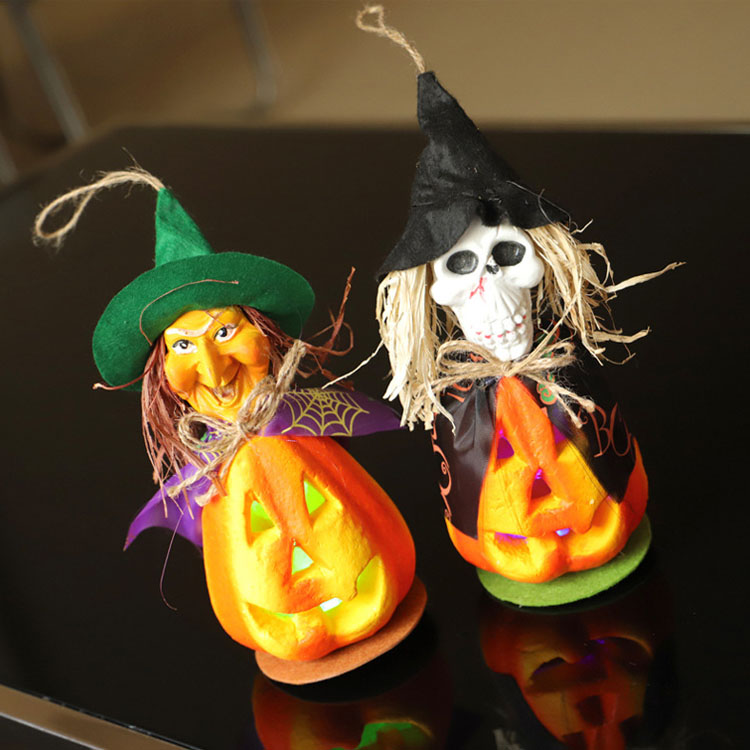 Spooky Halloween Pumpkin Witch Jack O Lantern 3