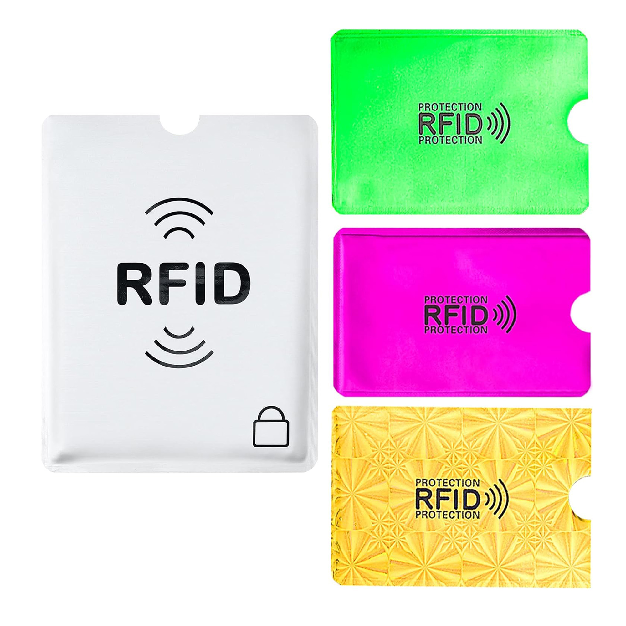 Full Color RFID Blocking Sleeves 2