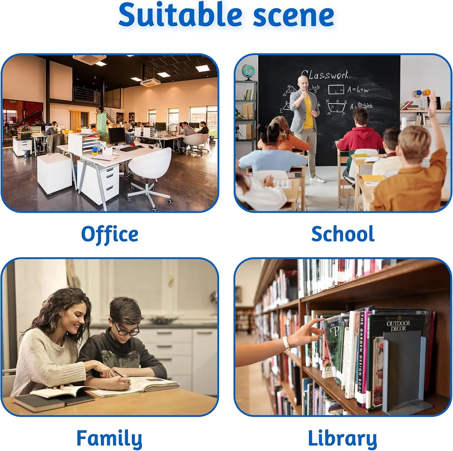 Mini Portable Circular Office Staple-Free Stapler 4